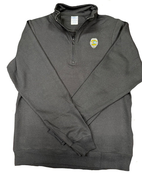 3/4 Zippered Midweight Sweatshirt