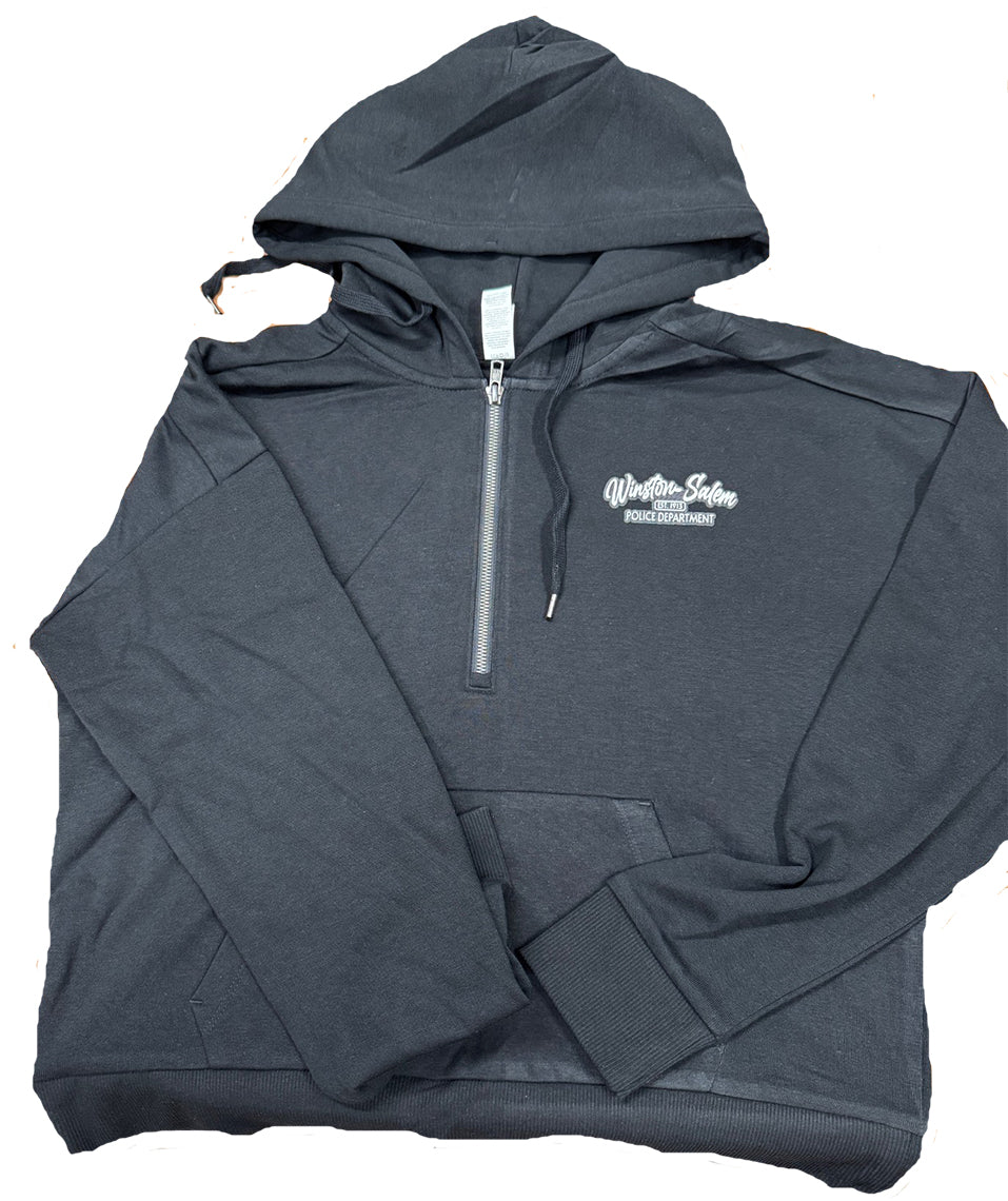 Ladies 3/4 Zippered Sweatshirt