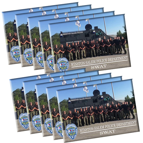 Customize With Your Photo WSPD 2.5x3.5 Metal Ten Magnets